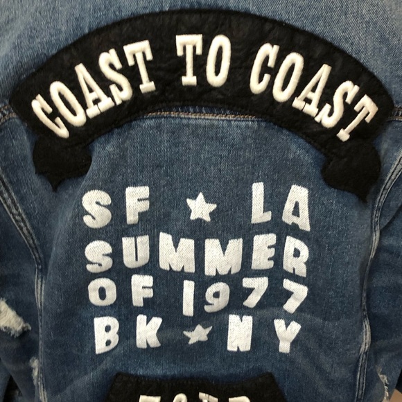 NWT American Eagle Denim Jacket XL - Picture 4 of 6